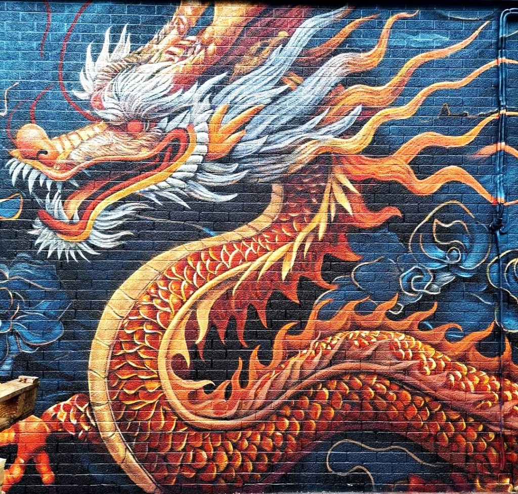 Une figure de la peur, le dragon